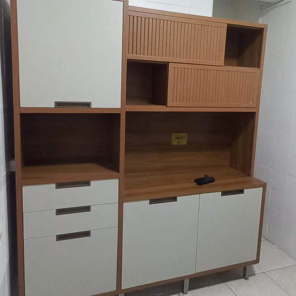 Montagem de armário de cozinha planejado em Ipanema por montador de móveis profissional no RJ.